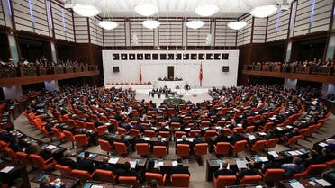 Turkey Parliament (AP)