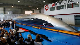 First passengers travel in Hyperloop pod in Las Vegas testing