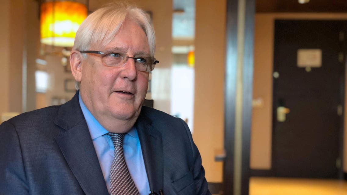 United Nations Special Envoy to Yemen Martin Griffiths speaks during an interview with Reuters in Abu Dhabi, UAE, October 4, 2018. REUTERS/Tarek Fahmy