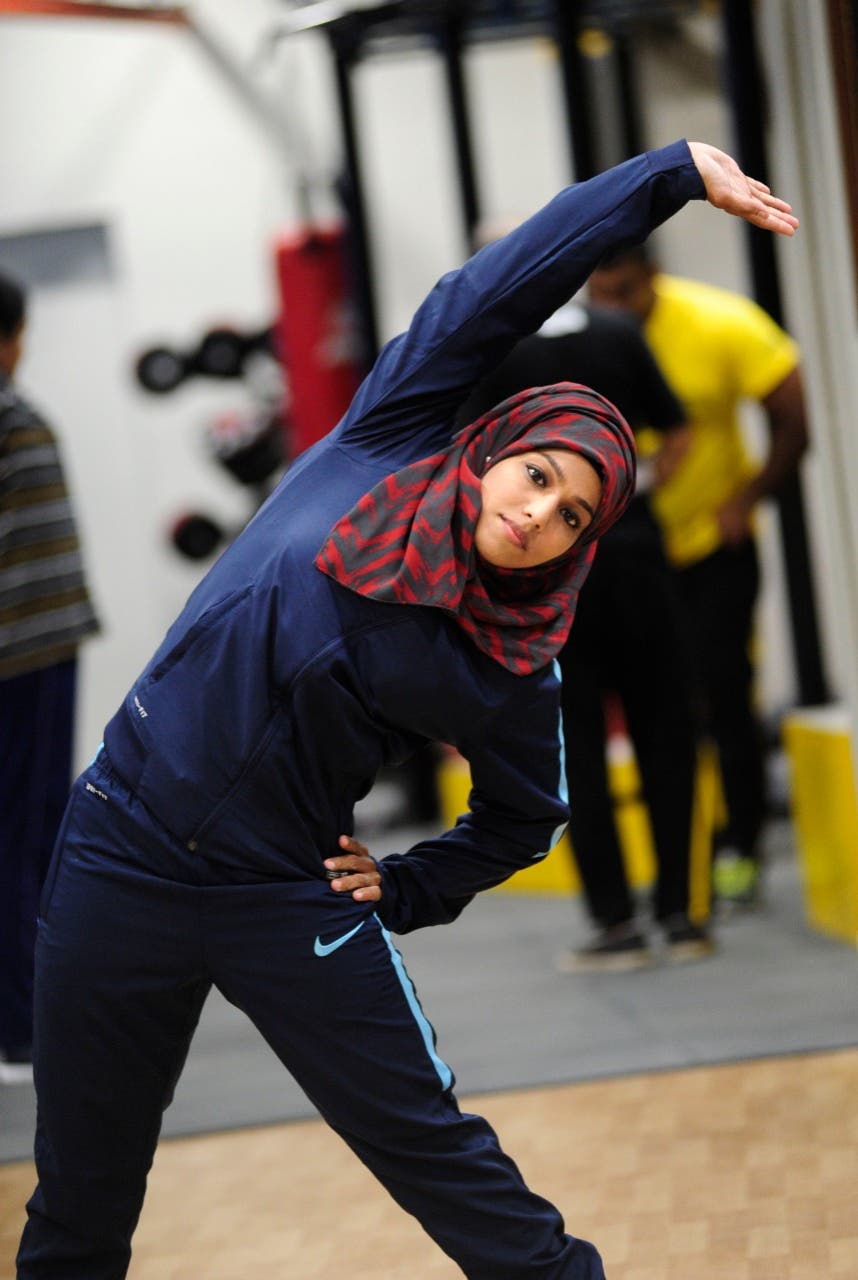 The hijab-clad sportswoman has hogged the limelight and is an inspiration to many youngsters throughout India. (Supplied)