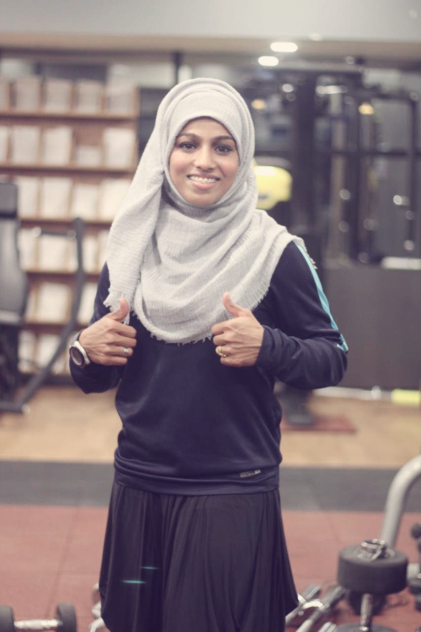 In powerlifting, she participates in below 52kg weight category. (Supplied)