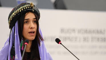 Nadia Murad Yazidi ISIS captive. (AFP)