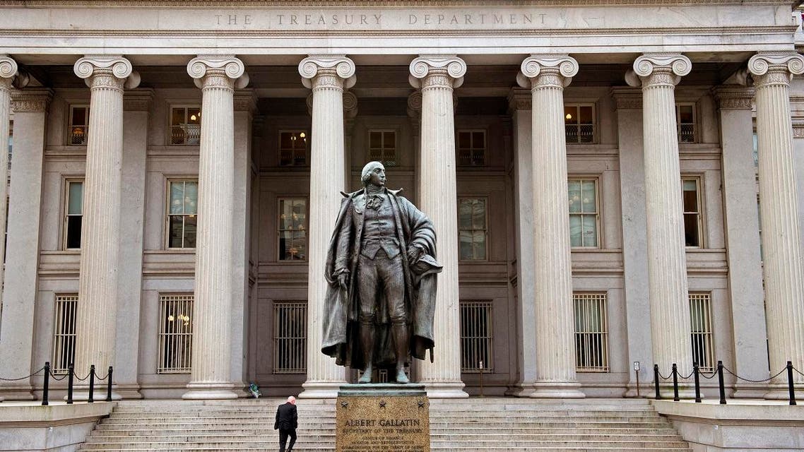 US Treasury department. (AFP)s