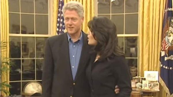 Watch New Footage Released Of Bill Clinton And Monica Lewinsky At Time Of Affair Al Arabiya 8929