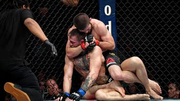 McGregor vs. Nurmagomedov. (Reuters)