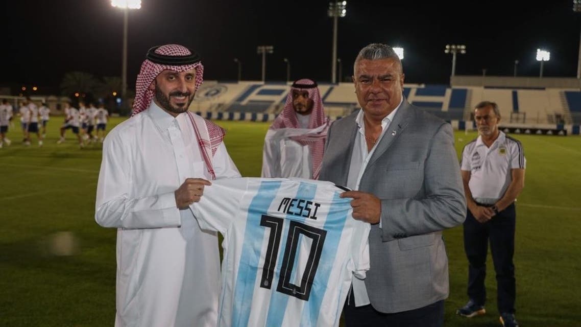 قصي الفواز تابيا قميص ميسي