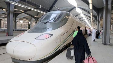 The Haramain high-speed train started its commercial operations on Thursday between Mecca and Medina. (SPA)