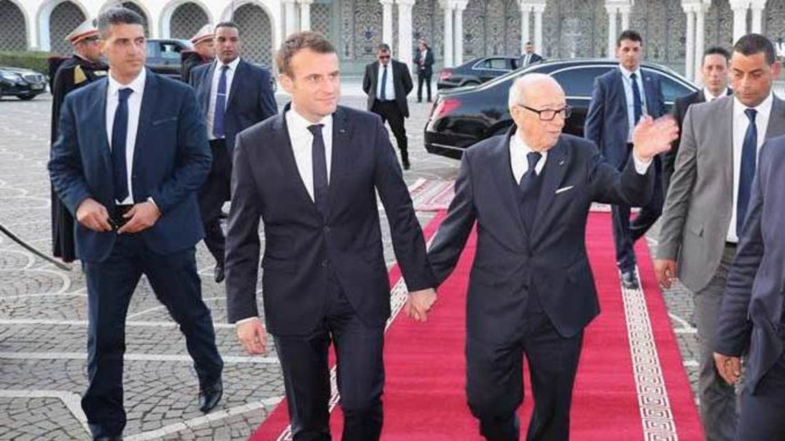 emmanuelMacron-BCE-Tunisie-012018