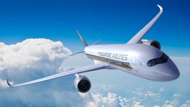 An A350-900ULR Airbus in flight. A new Singapore Airlines route connecting the city-state to the New York area became operational on October 11, 2018 becoming the longest commercial plane ride in the world. (AFP)