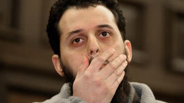 Moroccan Mounir El Motassadeq awaits his sentencing hearing for his role in the September 11 2001 attacks on the United States at a court in Hamburg 08 January 2007. Motassadeq, 32, was convicted in November as an accessory to murder in the suicide attacks on New York and Washington and belonging to a terrorist organisation. He faces up to 15 years in jail.