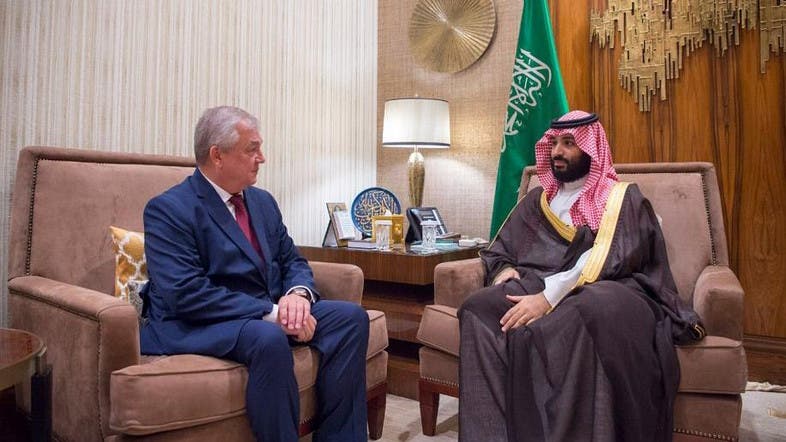 Image result for Russian officials meet Saudi crown prince to discuss Syria