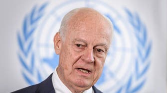 UN Syria envoy Staffan de Mistura to step down next month