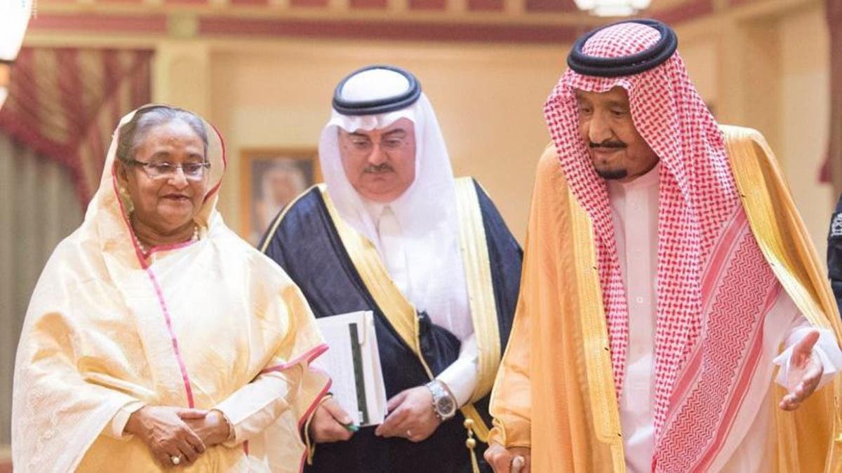 Saudi Crown Prince meets with Bangladeshi Prime Minister in Riyadh | Al ...