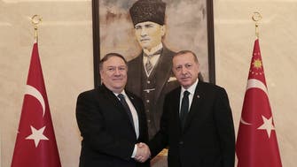 Pompeo arrives in Turkey, meets President Erdogan on Khashoggi case