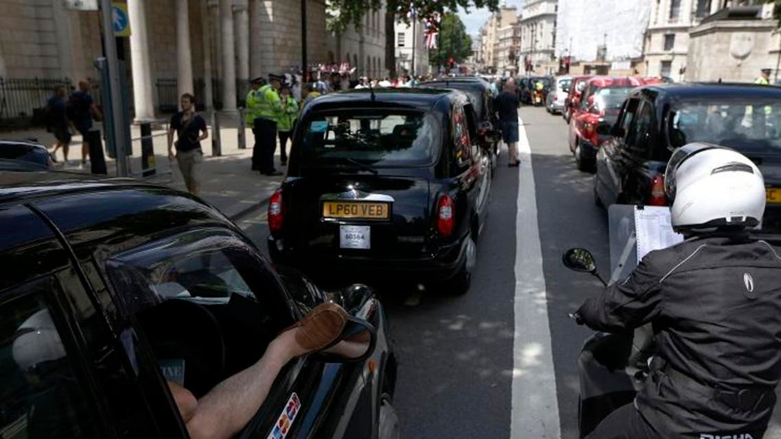 london black cabs (AP)