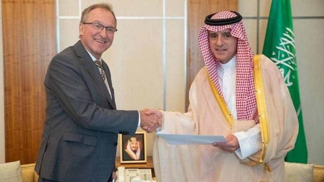 Saudi FM Jubeir meets German ambassador designate to Riyadh