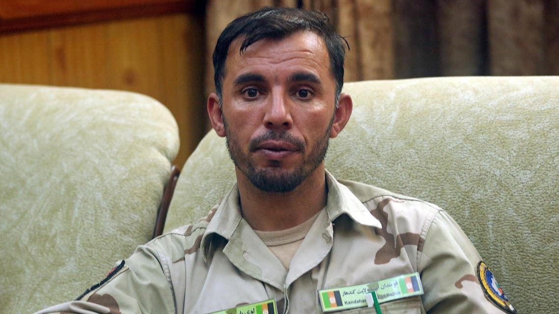 Gen. Abdul Razeq, who was killed in today's attack, is seen at his office in Kandahar province, Afghanistan August 4, 2016. Picture taken August 4, 2016. REUTERS/Stringer NO RESALES. NO ARCHIVES.