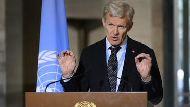 Special Advisor to the UN Syria envoy Jan Egeland (AP)