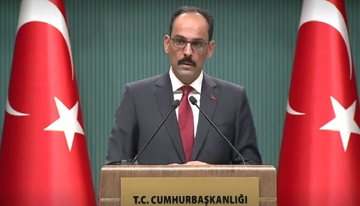Turkish Presidential spokesman Ibrahim Kalin (Reuters)