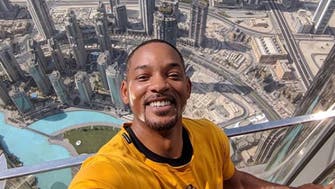 Will Smith marvels at Burj Khalifa during Dubai visit