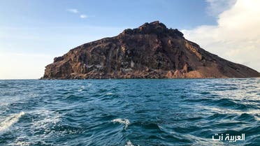 Saudi Kadambal Island in the Red Sea gains popularity for its unique mountain