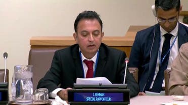 UN Special Rapporteur Javid Rehman (Supplied)