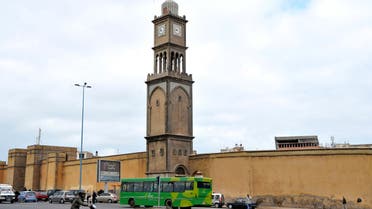 A picture taken on April 18, 2012 shows Casablanca's clock tower, built in 1910, demolished and rebuilt in 1940. When the French seized Casablanca in the early 1900s, they turned the historic Morrocan port into a classic of colonial architecture that would be immortalised in the 1942 namesake film. In the decades since the release of "Casablanca", real-estate development and property speculation have reshaped the city into one bearing little resemblance to its movie depiction and preservationists are increasingly fretting about what will become of the crumbling French colonial facades, neo-Moorish detailings and art-deco hotels. AFP PHOTO / ABDELHAK SENNA