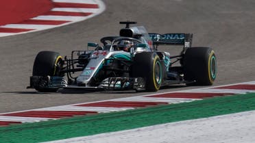Mercedes driver Lewis Hamilton (44) of Great Britain during the United States Grand Prix at Circuit of the Americas. (Jerome Miron-USA TODAY Sports)