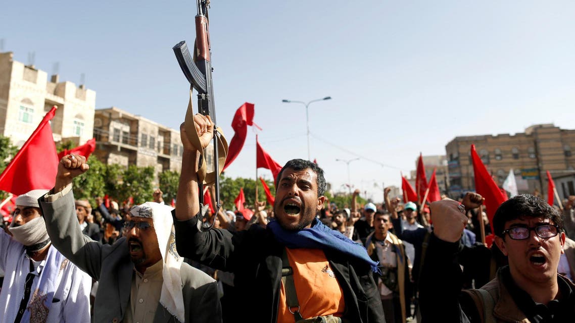 houthi militias archive file photo