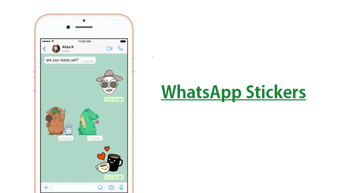whatsapp stickers iphone