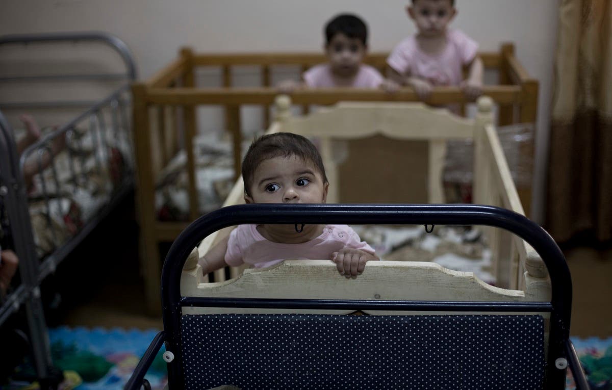 Yazidi children. (AP)