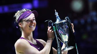 Elina Svitolina subdues Stephens to claim WTA Finals triumph