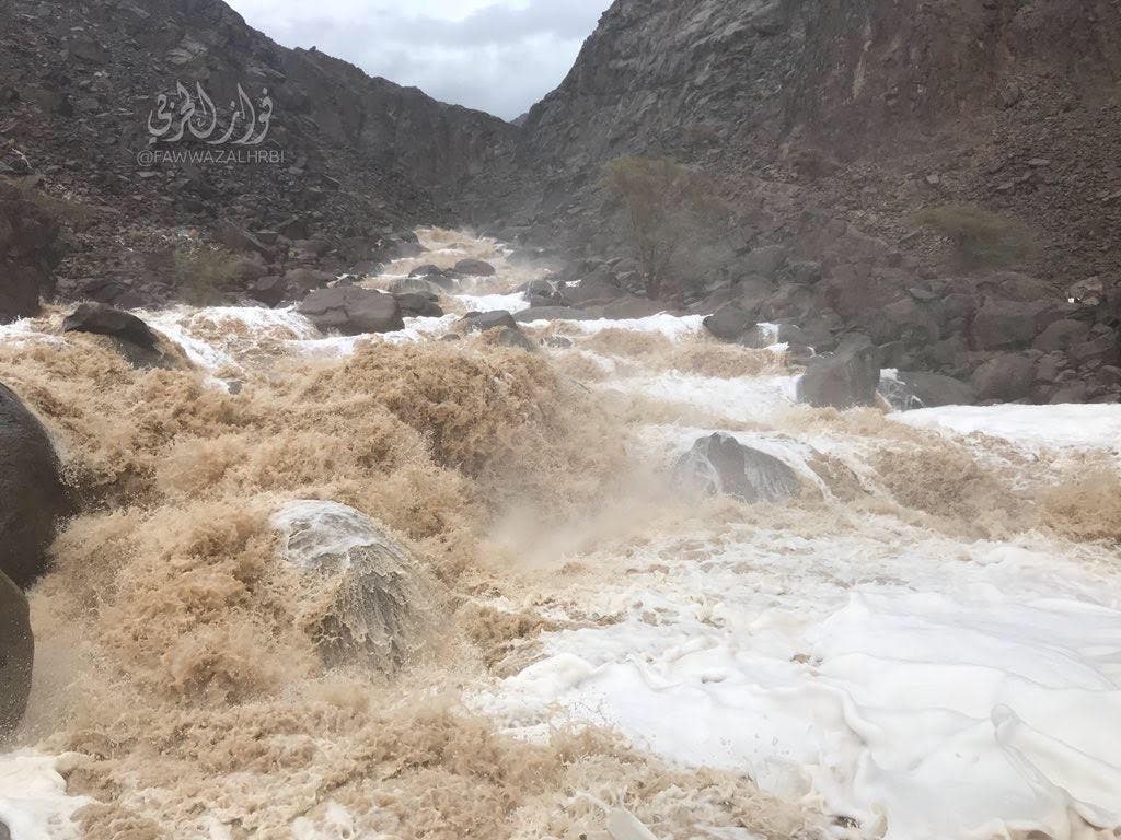 IN PICTURES: What did the rains do to the mountains of NEOM? 6
