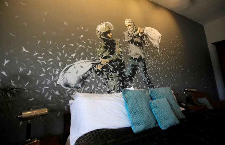 Inside Banksy’s Walled Off Hotel in Bethlehem