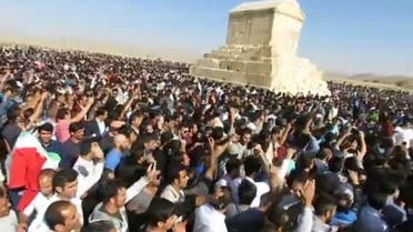 In 2016, tens of thousands of Iranians, from various parts of the nation, gathered at the site of the tomb of King Cyrus the Great in Pasargadae. (Supplied)