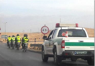 Security forces in Pasargad. (Supplied)