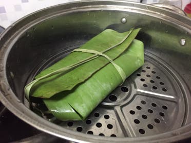 The most common leaf used in Indian cuisine is the banana leaf. (Supplied)