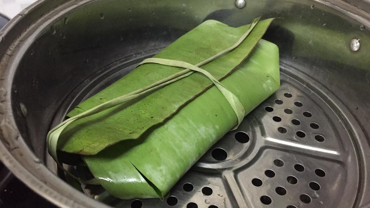 Steamed Fish In Banana Leaves Recipe - NDTV Food