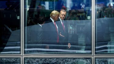 Trump and Erdogan (AFP)