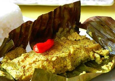 Leaf-wrapped seafood dishes of the coastal areas are very popular at many places. (Supplied)