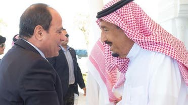 King Salman and Sissi (Supplied)