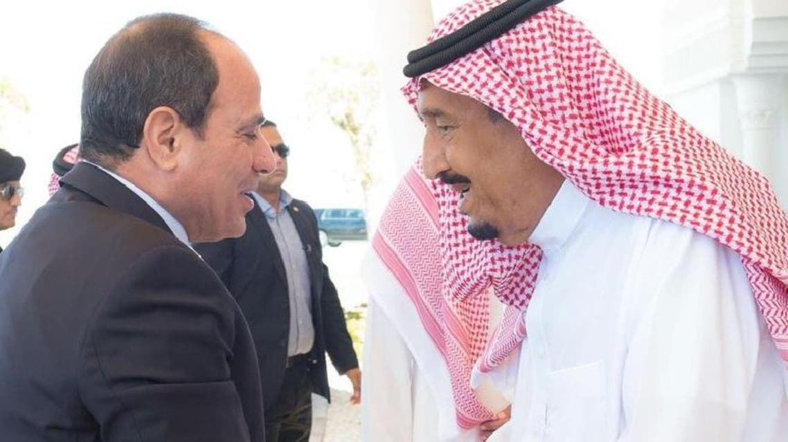 King Salman and Sissi (Supplied)