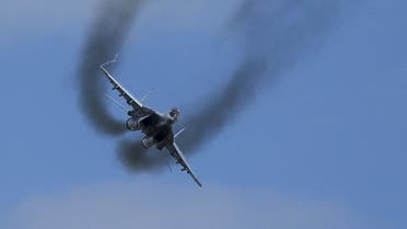  MIG-29 fighter performs during the Aviadarts military aviation competition at the Dubrovichi range near Ryazan, Russia. (Reuters)