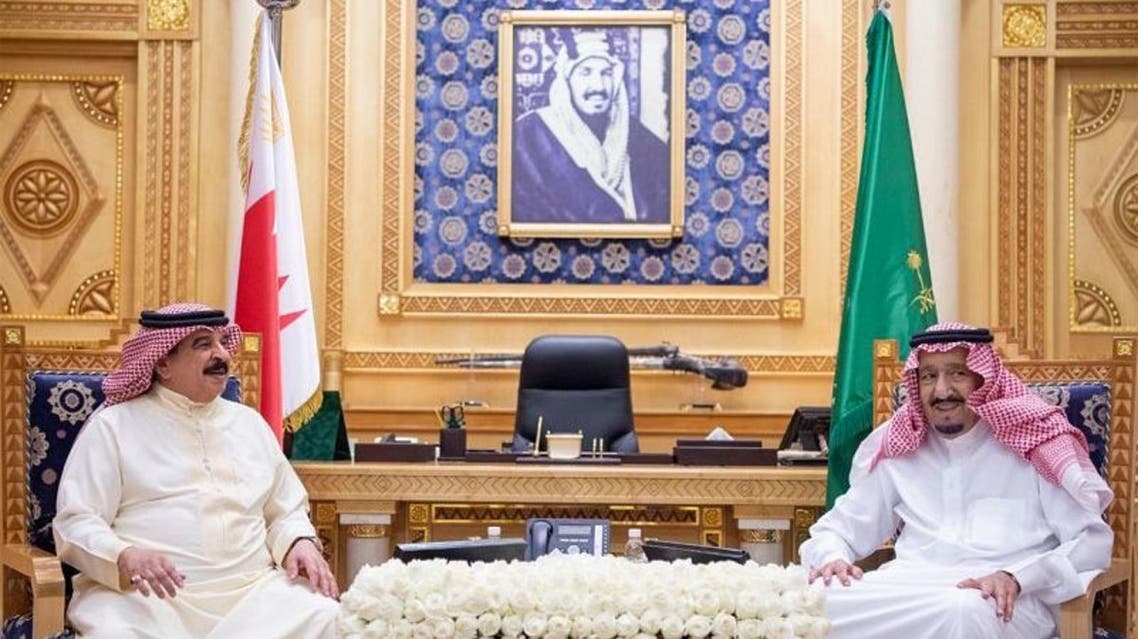 خادم الحرمين وملك البحرين