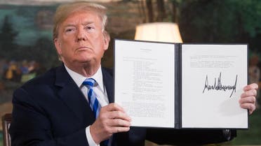 Trump Iran nuclear deal (AFP)