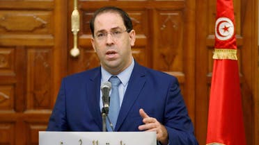 Tunisia's Prime Minister Youssef Chahed attends a news conference in Tunis. (File photo: Reuters)