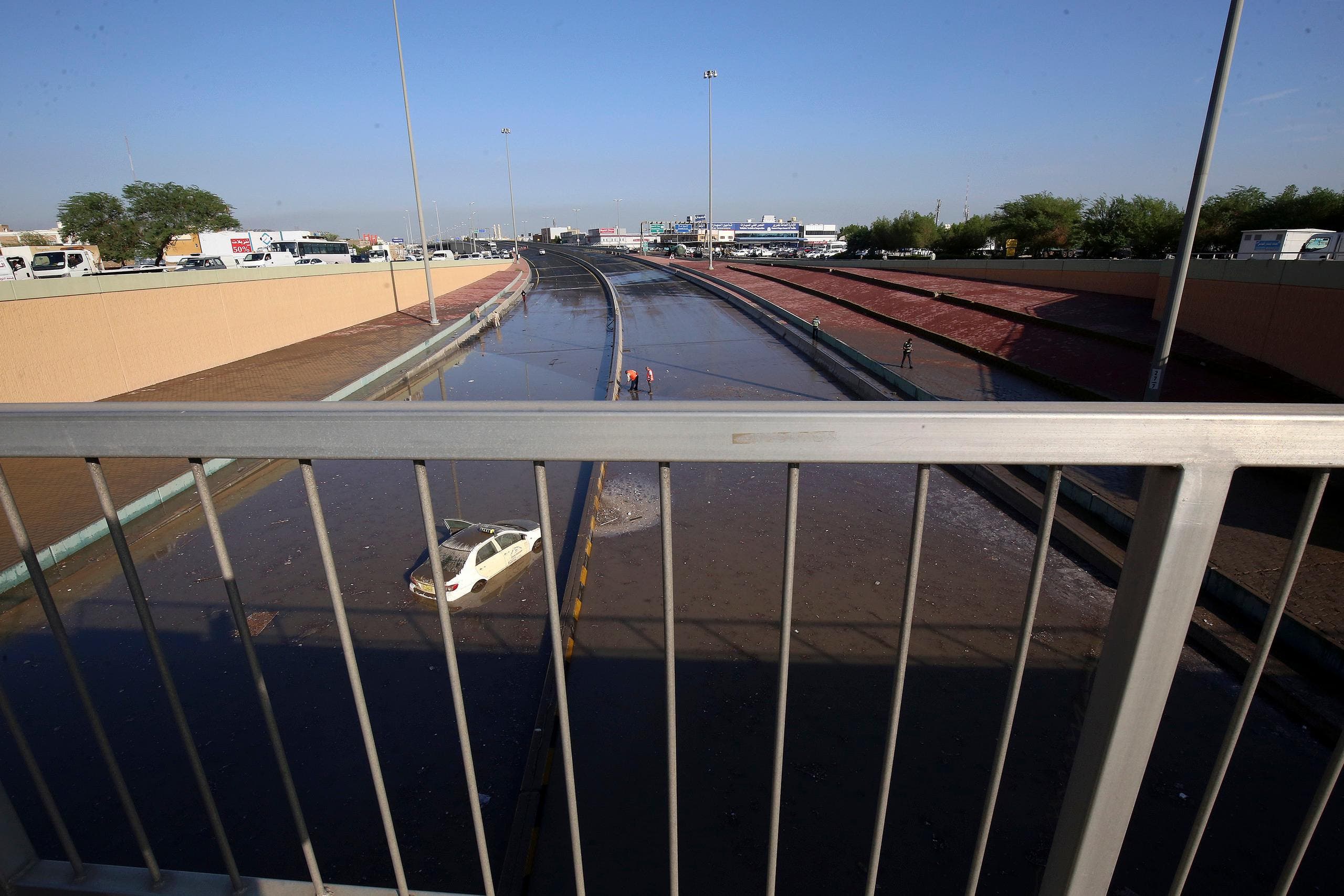 IN PICTURES: Kuwait schools, government offices closed due to heavy rains