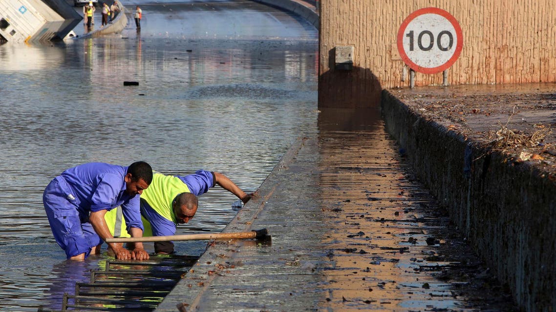 IN PICTURES: Kuwait schools, government offices closed due to heavy rains