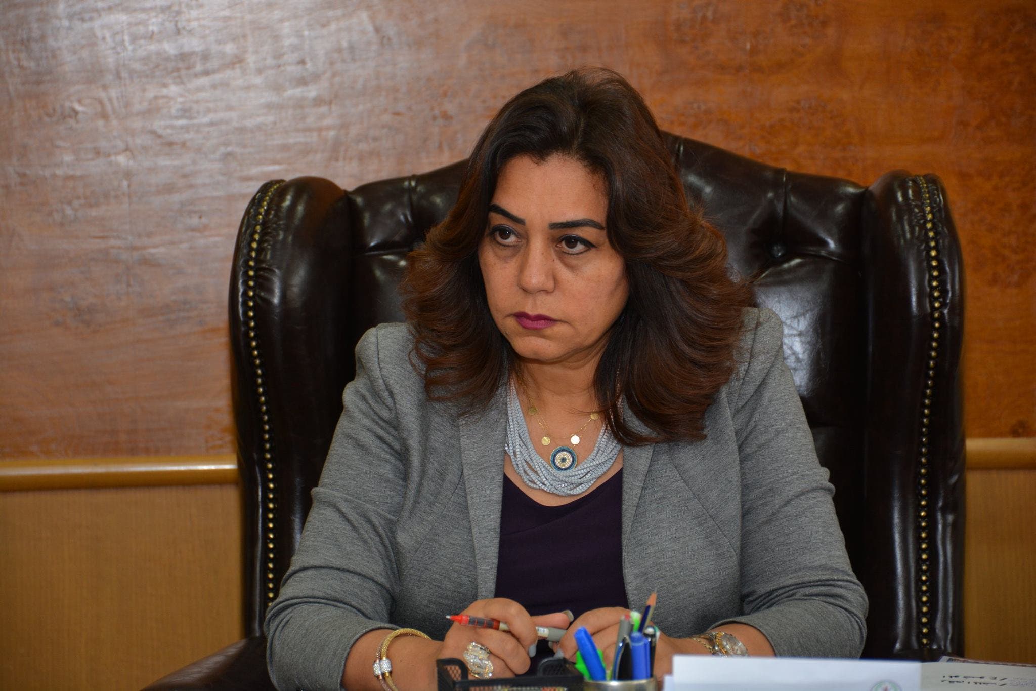 منال عوض محافظ دمياط