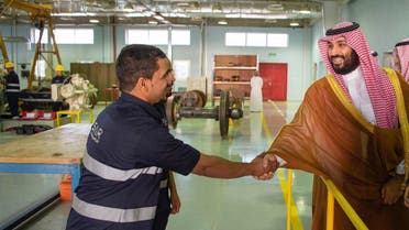 IN PICTURES: Saudi Crown Prince meets Saudi Railway Polytechnic trainees